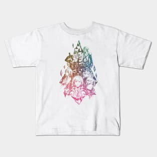 Hail Final Fantasy Kids T-Shirt